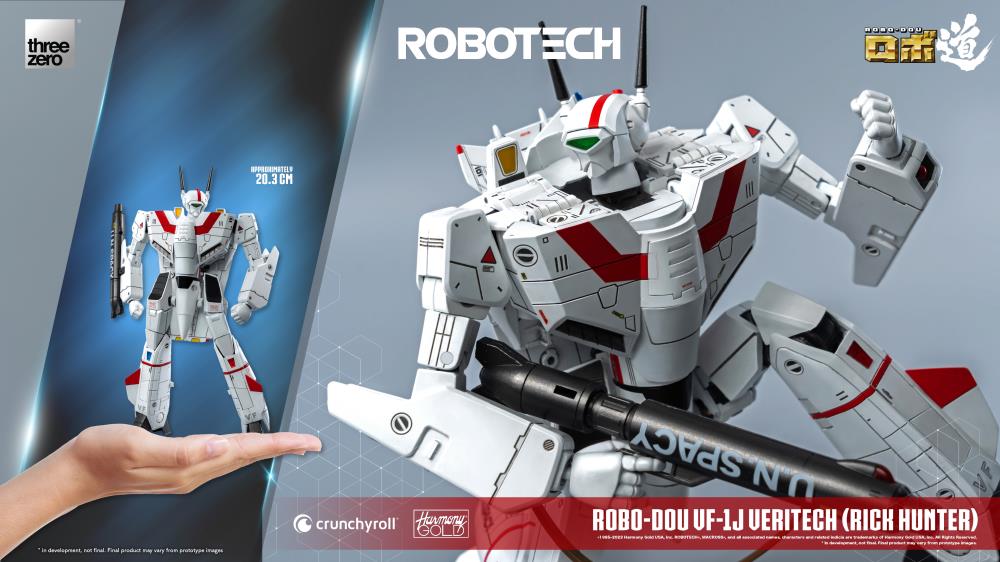 ThreeZero Robo Dou Robotech VF-1J Veritech (Rick Hunter)