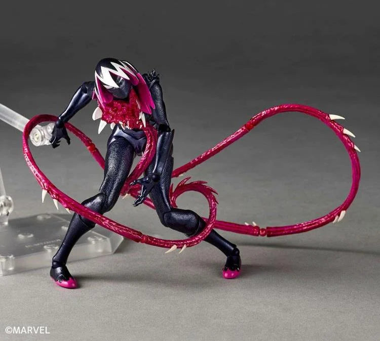 Revoltech Amazing Yamaguchi Marvel - Gwenom (Damaged Box)