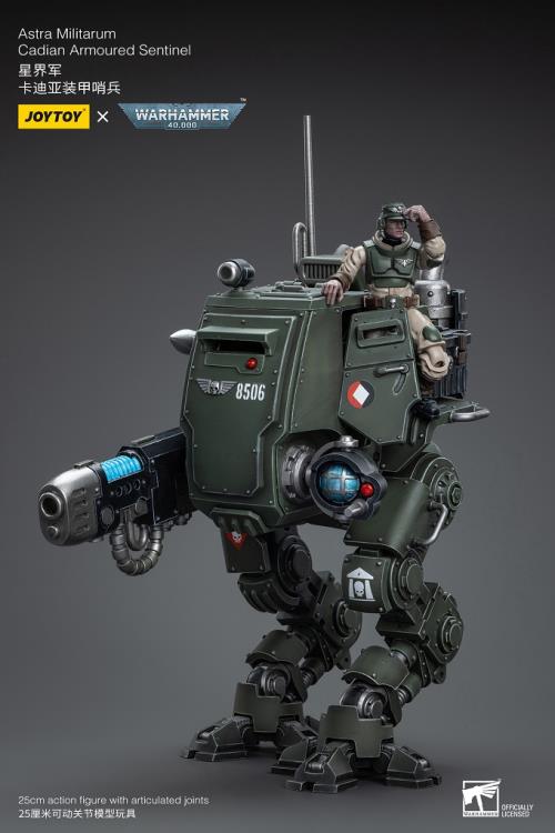 Joytoy 1/18 Warhammer 40k Astra Militarum Cadian Armoured Sentinel