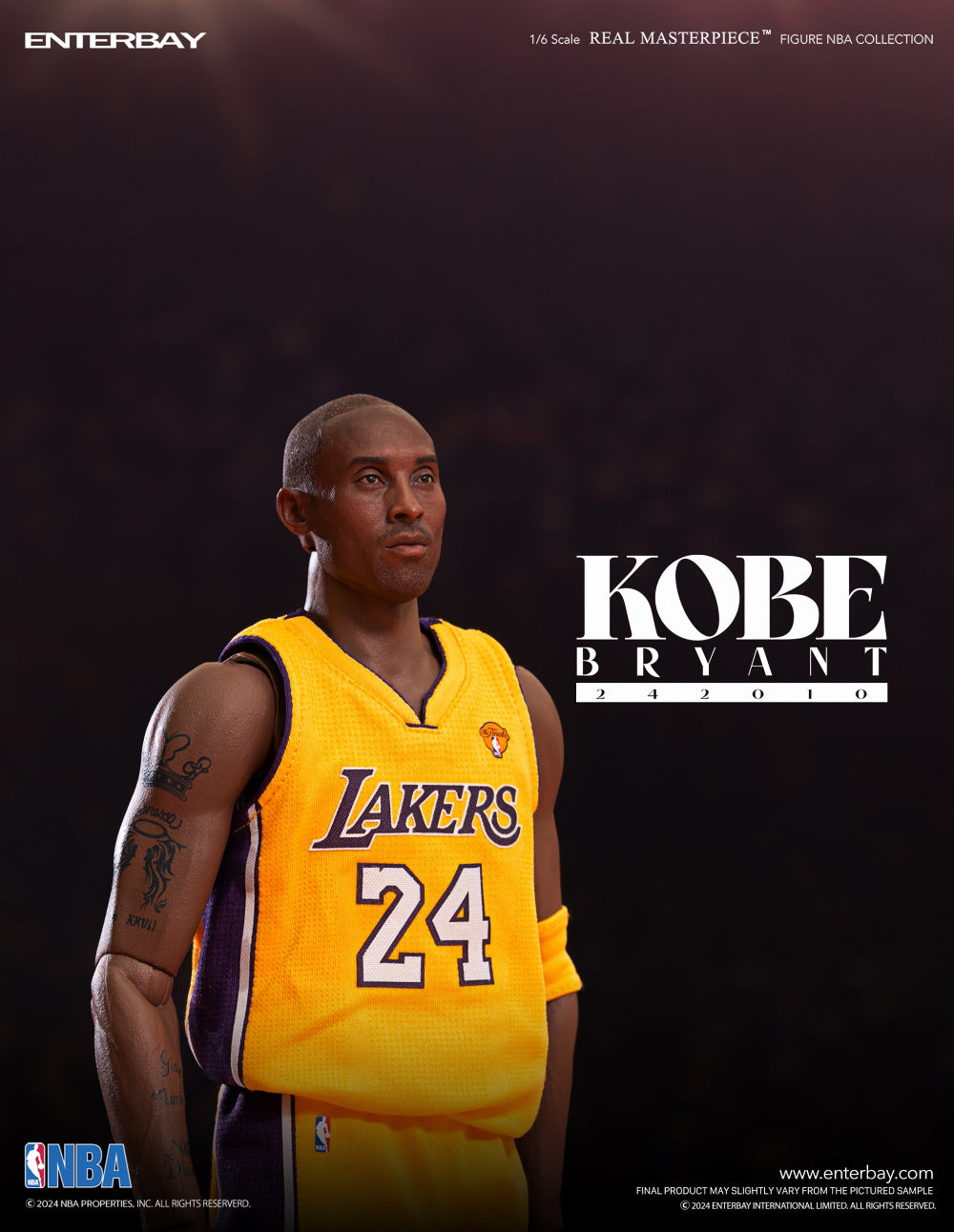 Enterbay 1/6 Real Masterpiece NBA - Kobe Bryant (242010)