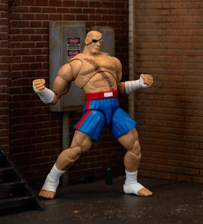 Jada Toys 1/12 Ultra Street Fighter II: The Final Challengers - Sagat
