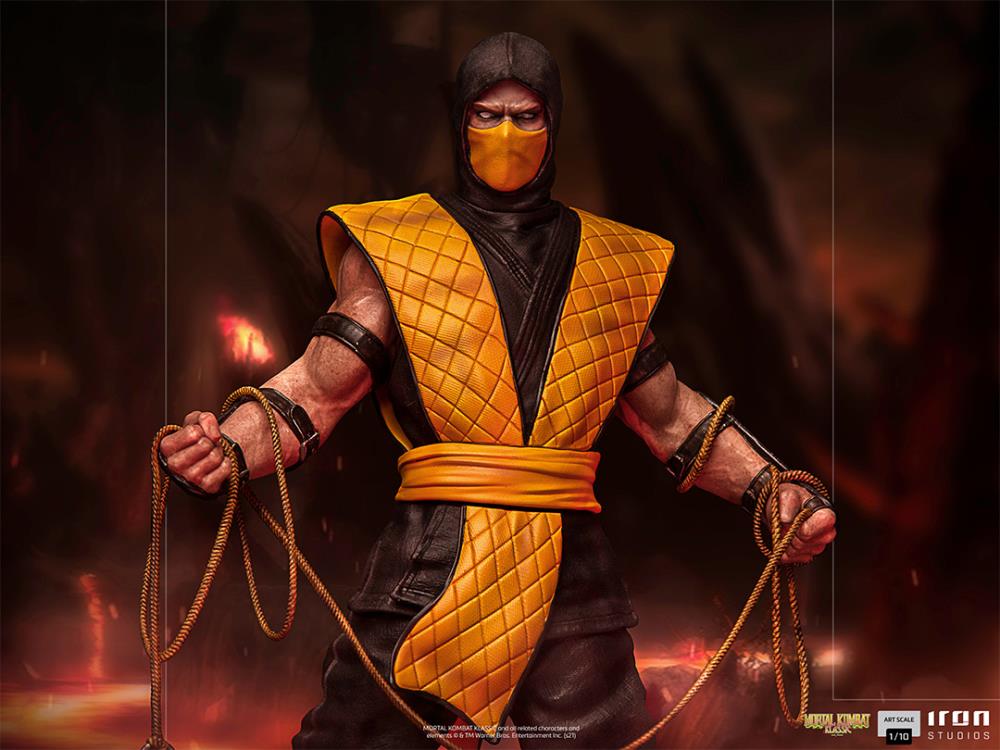Iron Studios Art Scale 1/10 Mortal Kombat Scorpion