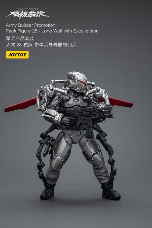 Joytoy 1/18 Army Builder Promotion Pack Figure 28 - Lone Wolf with Exoskeleton