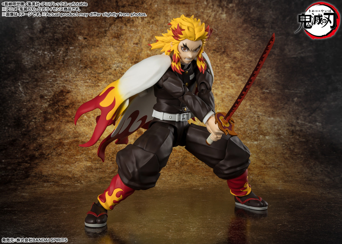 SH Figuarts Demon Slayer Kimetsu no Yaiba - Kyojuro Rengoku