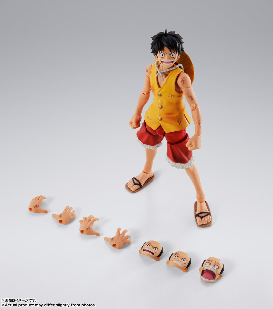 SH Figuarts One Piece - Monkey D Luffy (Summit War of Marineford)