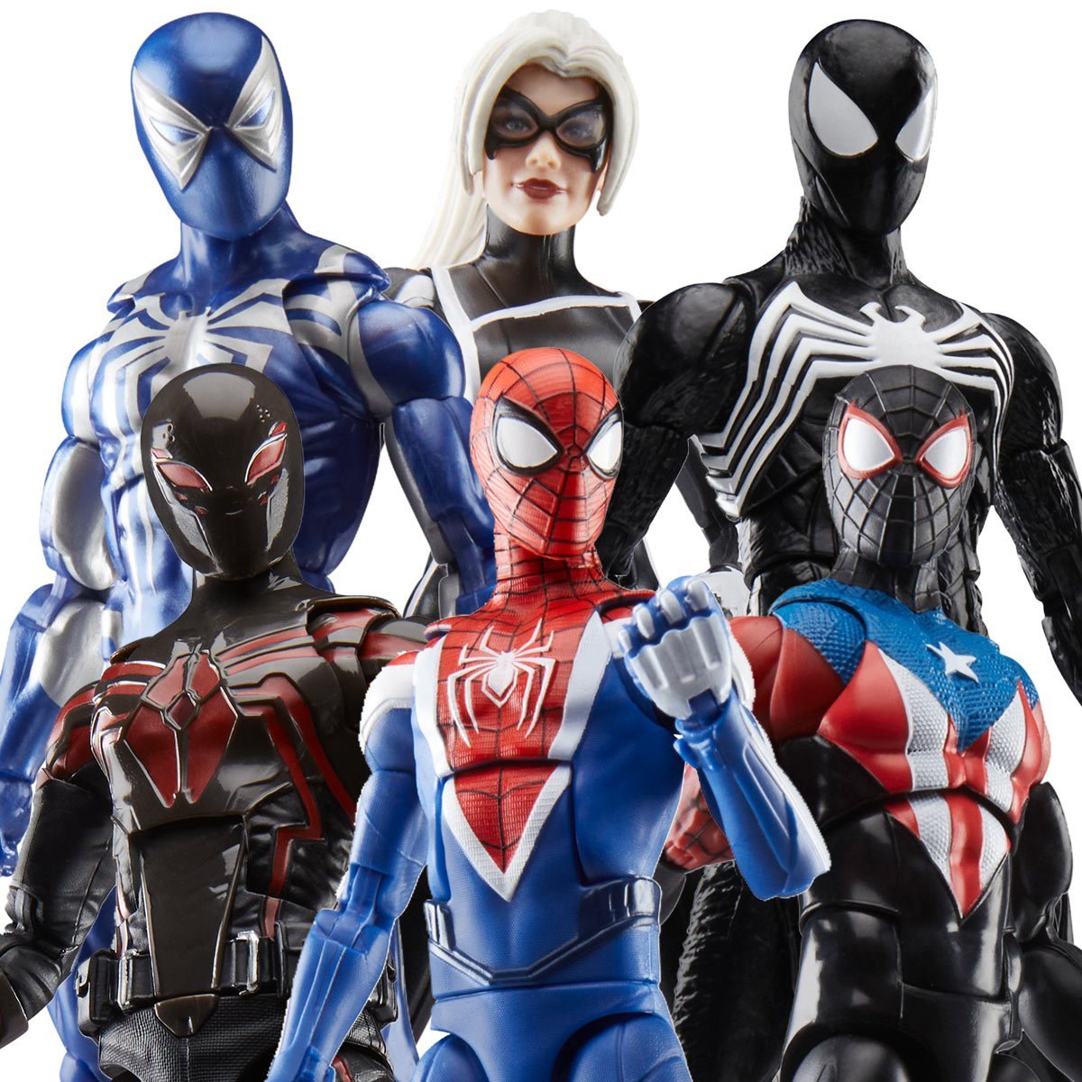 Marvel Legends Gamerverse Marvel's Spider-Man 2 (Set of 6)