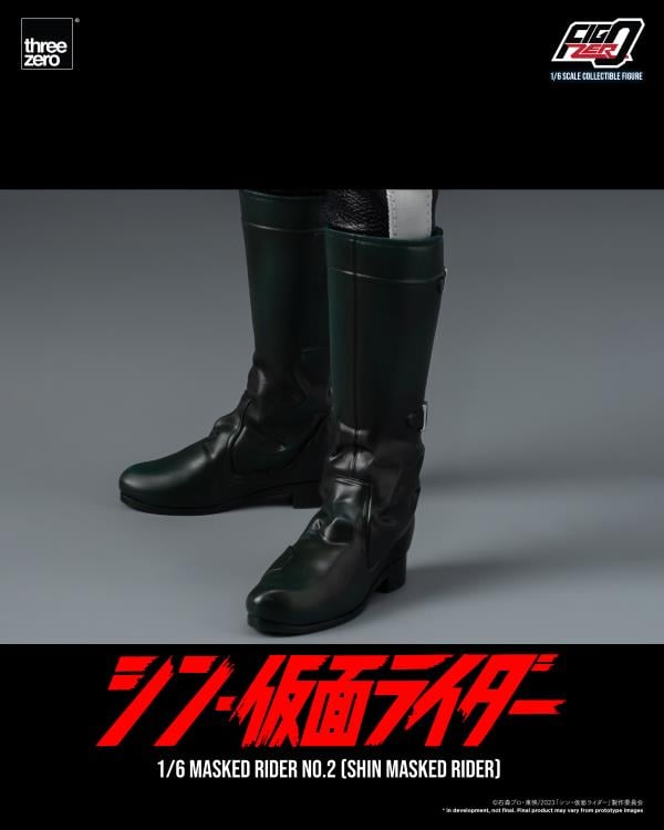 ThreeZero FigZero 1/6 Masked Rider No.2 Shin Masked Rider