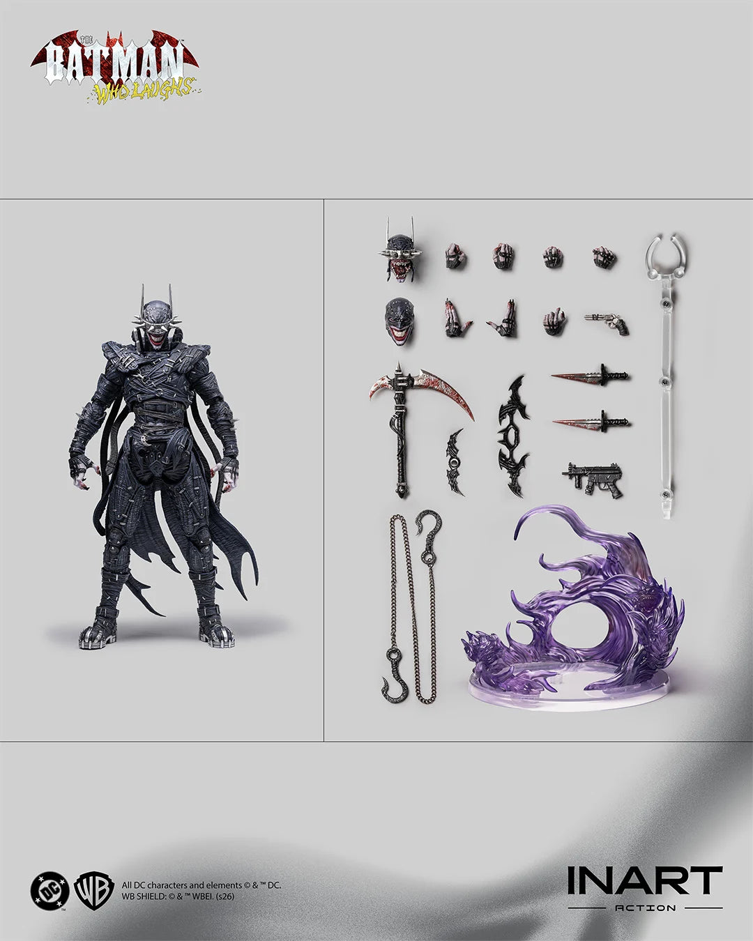 Inart 1/12 DC Dark Knights Metal - The Batman Who Laughs