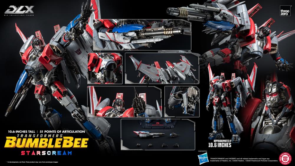 Threezero DLX Transformers Bumblebee - Starscream