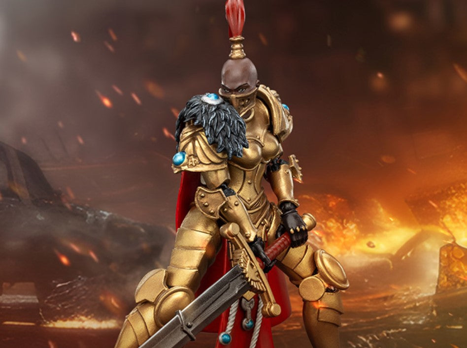 Joytoy 1/18 Warhammer The Horus Heresy Sisters of Silence - White Falcons Vigilator Cadre Vigilator