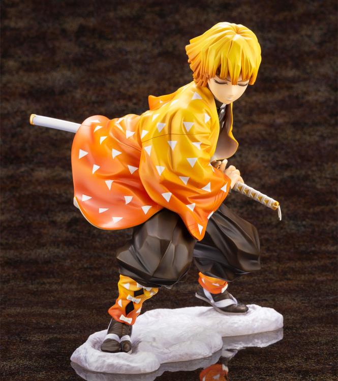 Kotobukiya Artfx-J Demon Slayer Zenitsu Agatsuma with Bonus Part