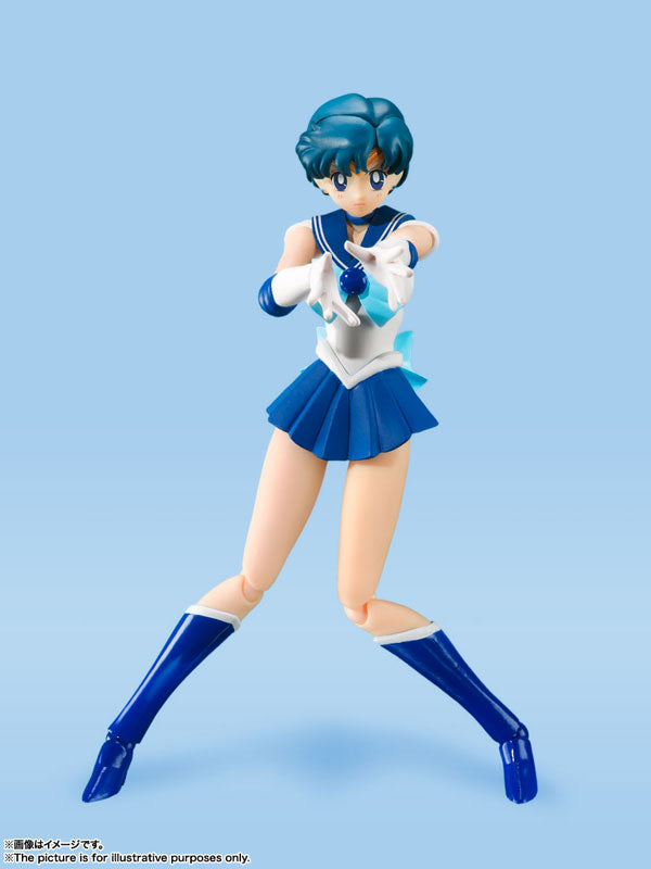 SH Figuarts Pretty Guardian Sailor Moon Sailor Mercury Animation Color Edition