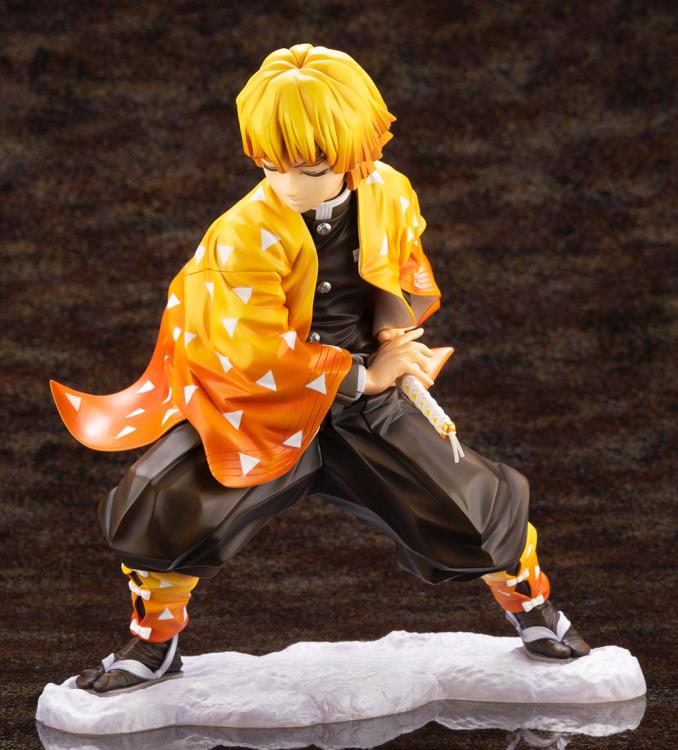 Kotobukiya Artfx-J Demon Slayer Zenitsu Agatsuma with Bonus Part