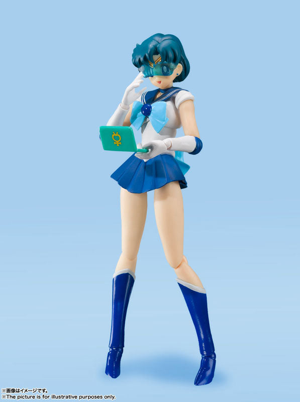 SH Figuarts Pretty Guardian Sailor Moon Sailor Mercury Animation Color Edition