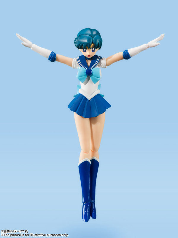SH Figuarts Pretty Guardian Sailor Moon Sailor Mercury Animation Color Edition