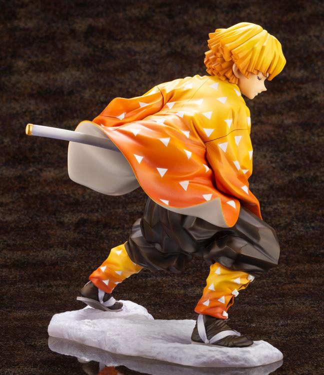 Kotobukiya Artfx-J Demon Slayer Zenitsu Agatsuma with Bonus Part