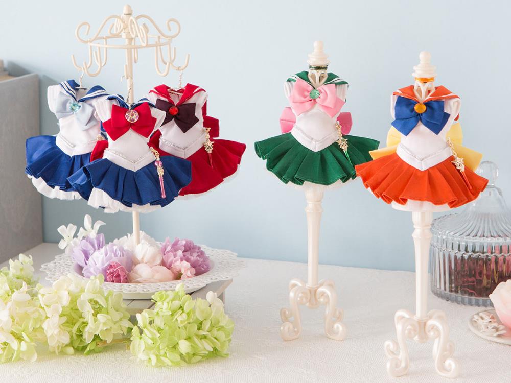 Bandai Spirit Cherie Closet Sailor Moon Pretty Guardian Sailor Jupiter Miniature Dress