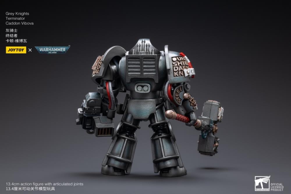Joytoy 1/18 Warhammer 40K Grey Knights Terminator - Caddon Vibova