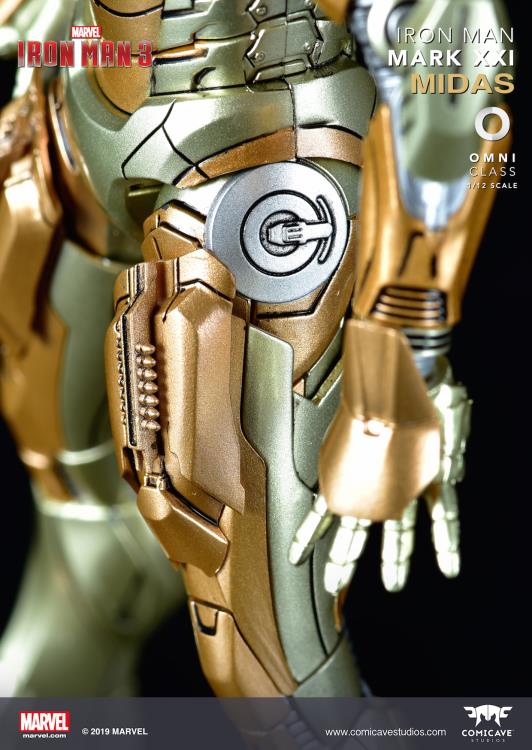 Comicave Omni Class 1/12 Marvel Iron Man Mark 21 Midas