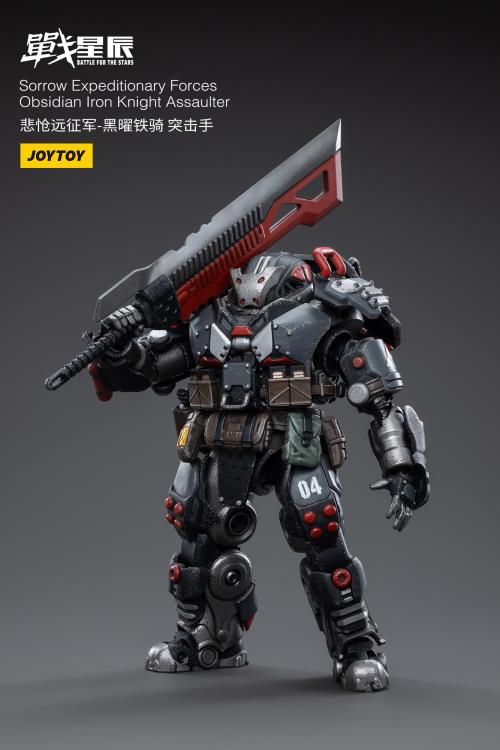 Joytoy 1/18 Battle for the Stars Sorrow Expeditionary Forces Obsidian Iron Knight Assaulter