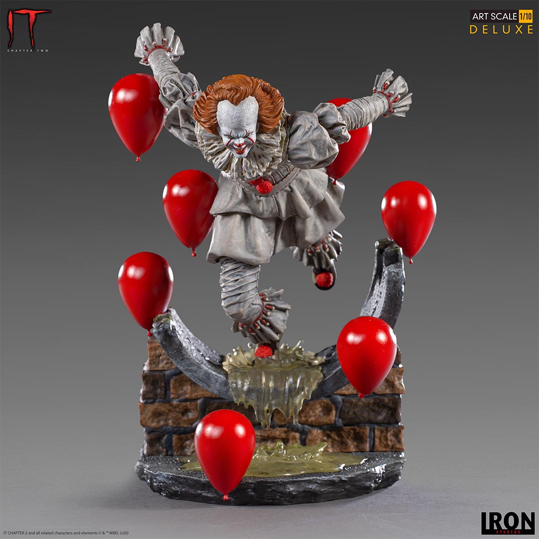 Iron Studios Art Scale 1/10 IT Chapter 2 Pennywise Deluxe