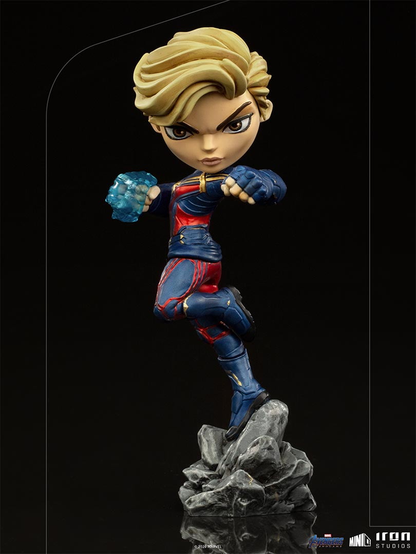 Iron Studios Mini Co Marvel Avengers Endgame Captain Marvel