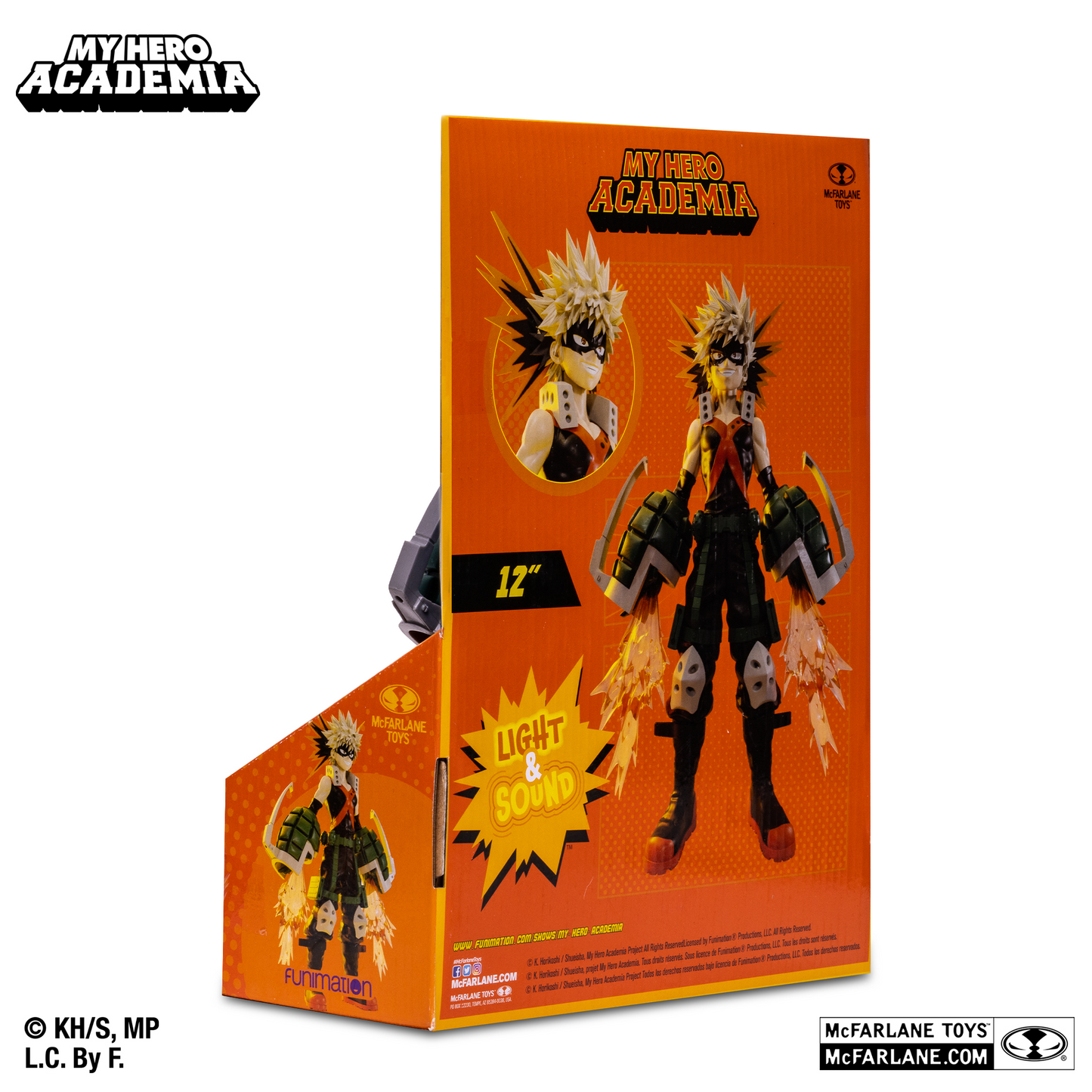 McFarlane Toys My Hero Academia 12inch w/ Light and Sound Katsuki Bakugo