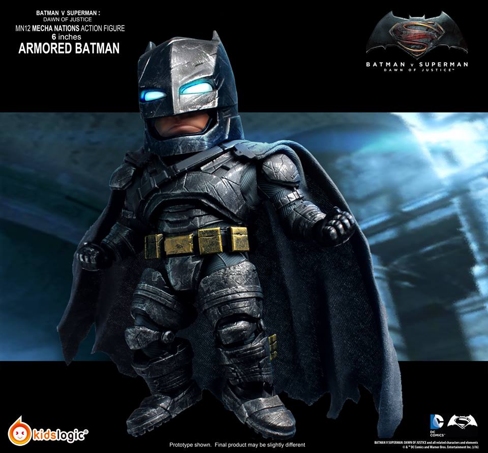 Kids Logic Mecha Nation DC Batman Vs Superman Armored Batman