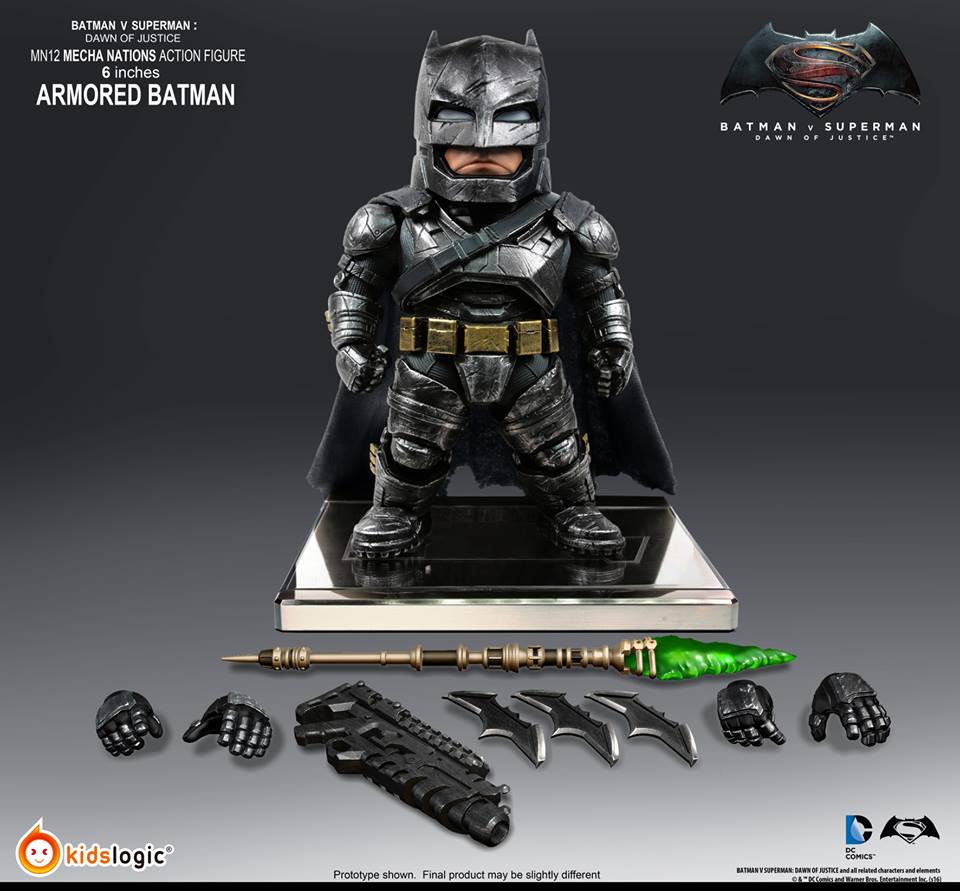 Kids Logic Mecha Nation DC Batman Vs Superman Armored Batman