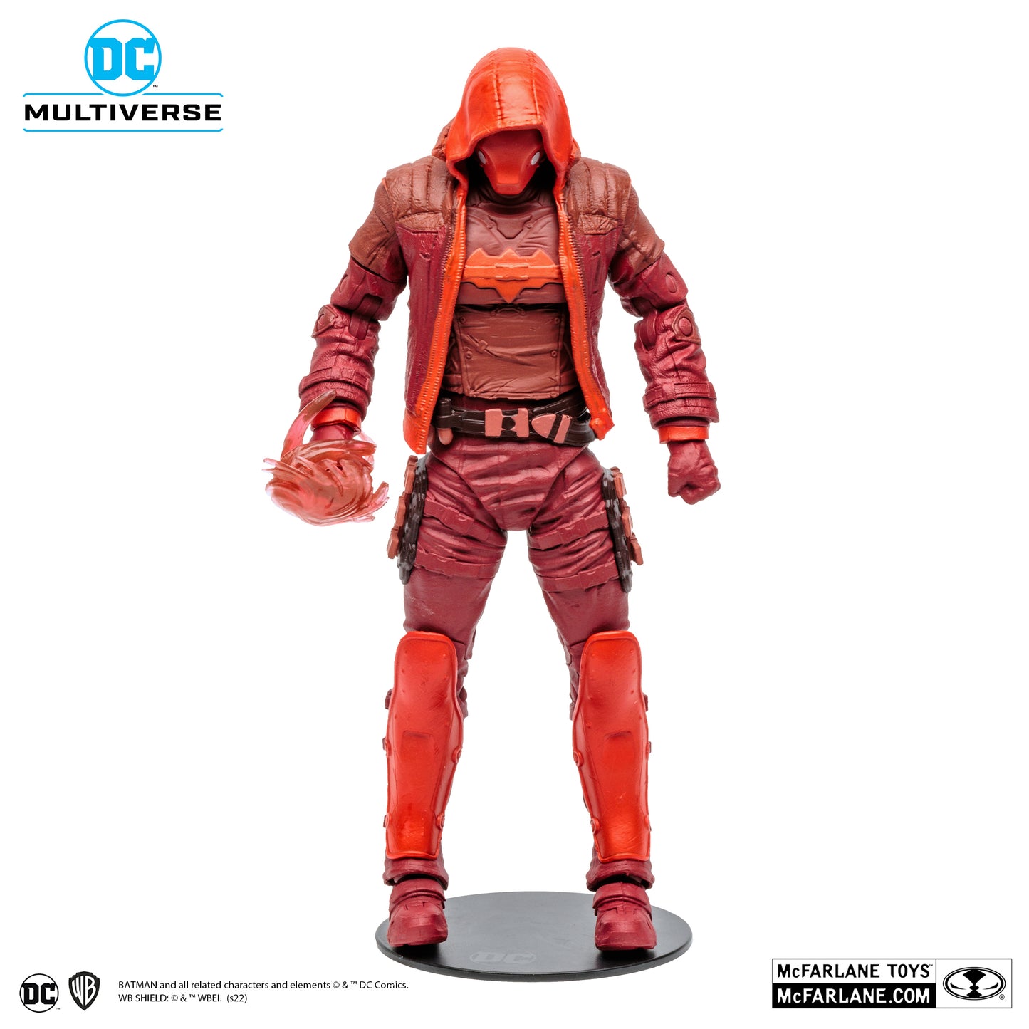 McFarlane Toys DC Batman Arkham Knight - Red Hood Gold Label (Monochromatic)