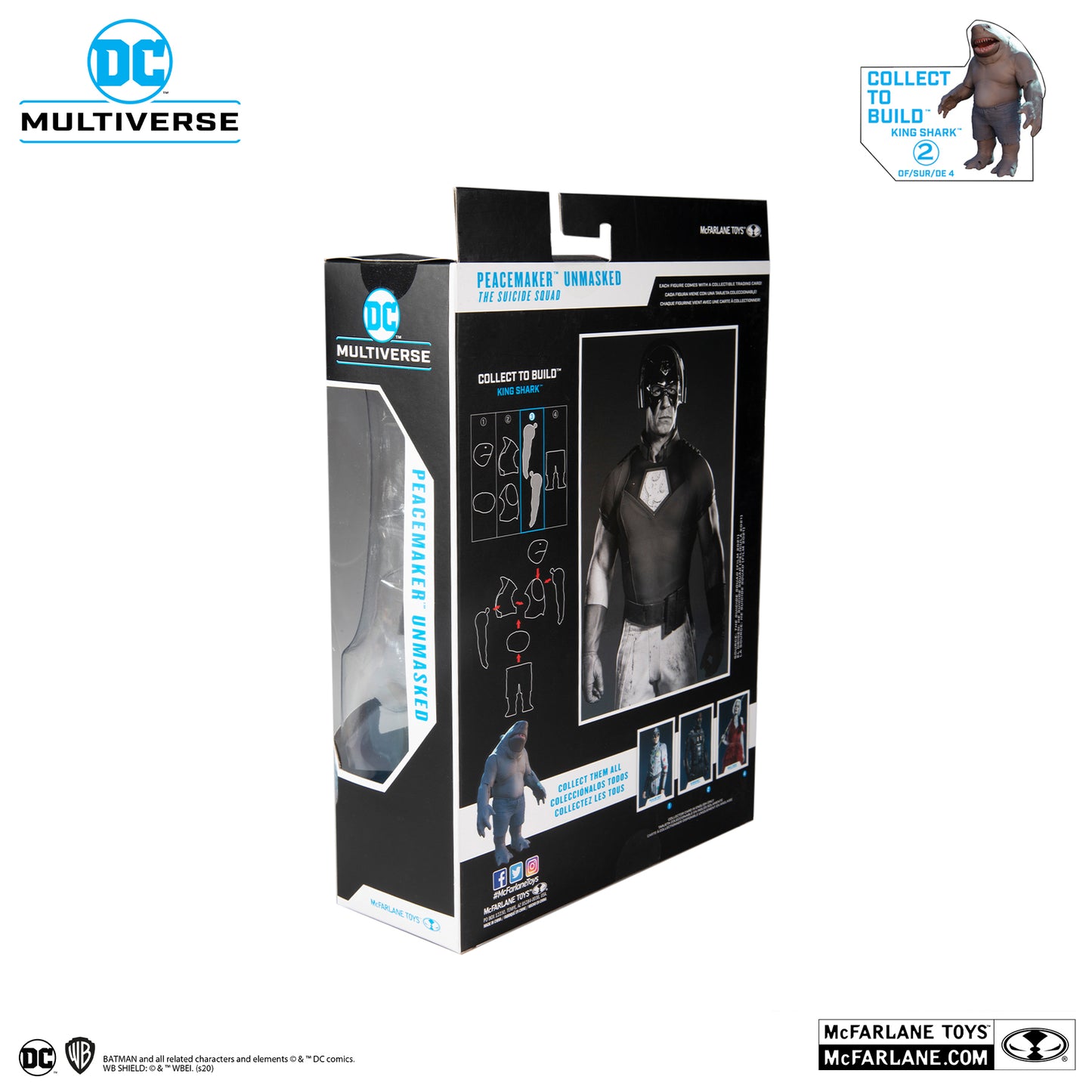 McFarlane Toys DC Suicide Squad Peacemaker Unmasked