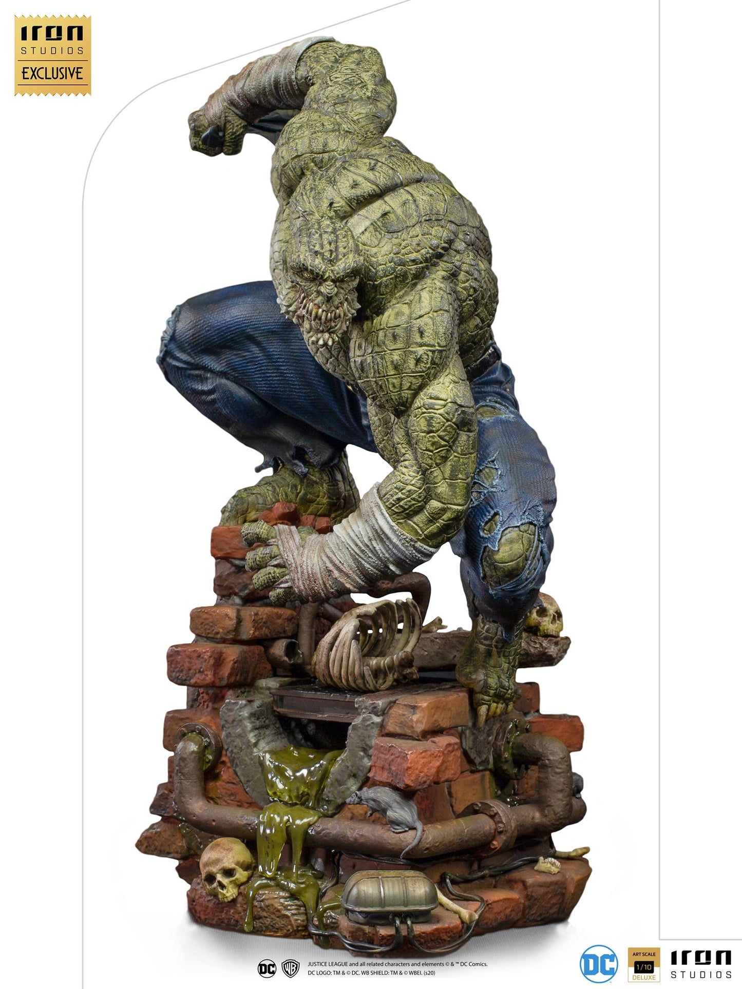 Iron Studios Art Scale 1/10 DC Comics Killer Croc
