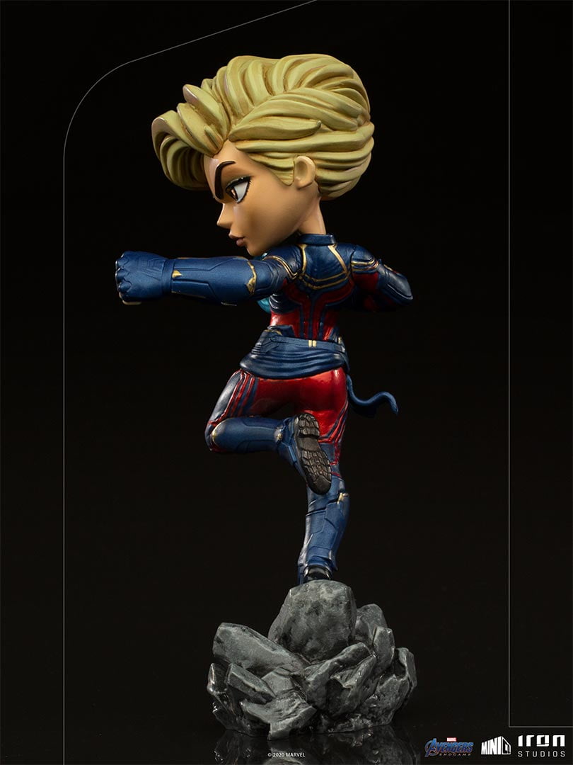 Iron Studios Mini Co Marvel Avengers Endgame Captain Marvel