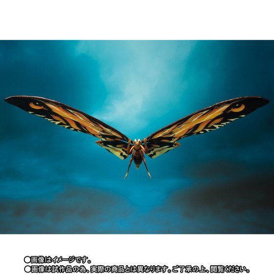 SH Monsterarts Godzilla 2019 King of Monsters Rodan and Mothra
