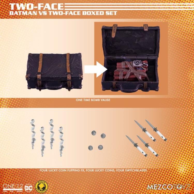 Mezco One:12 Collective DC Golden Age Batman vs Two-Face Boxed Set