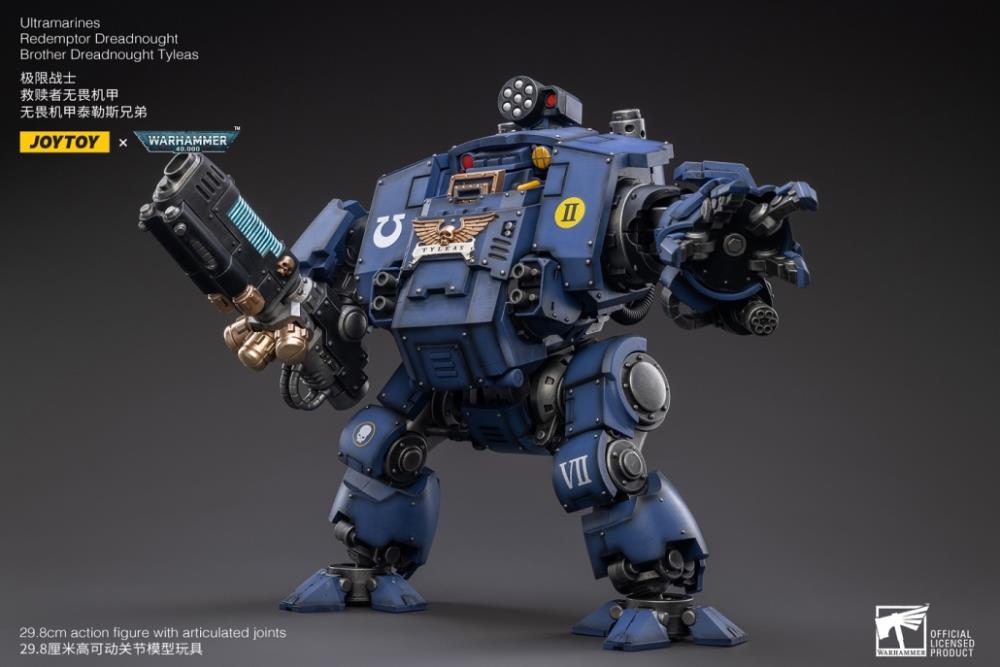 Joytoy 1/18 Warhammer 40k Ultramarines Redemptor Dreadnought Brother Dreadnought Tyleas