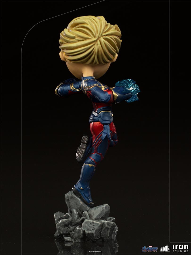 Iron Studios Mini Co Marvel Avengers Endgame Captain Marvel