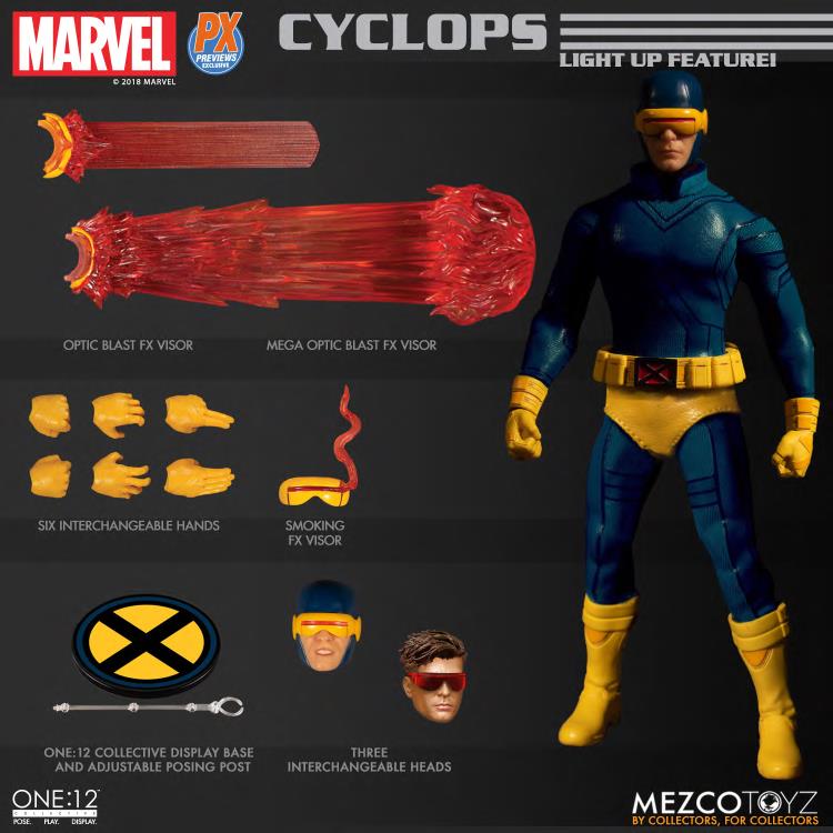 Mezco One:12 Collective Marvel X-Men Cyclops Preview Exclusive