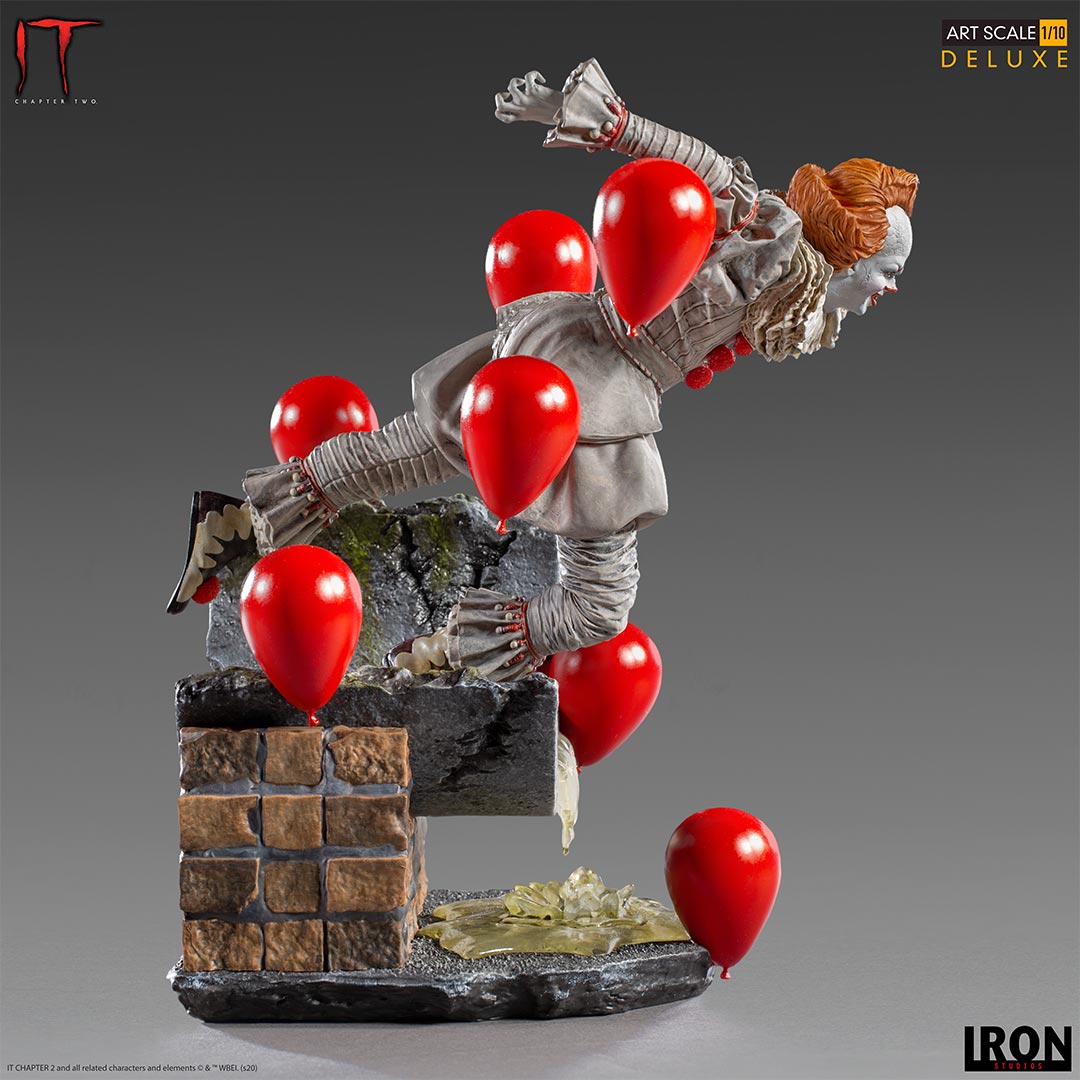 Iron Studios Art Scale 1/10 IT Chapter 2 Pennywise Deluxe