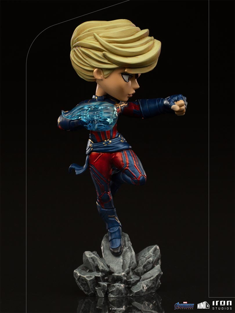 Iron Studios Mini Co Marvel Avengers Endgame Captain Marvel