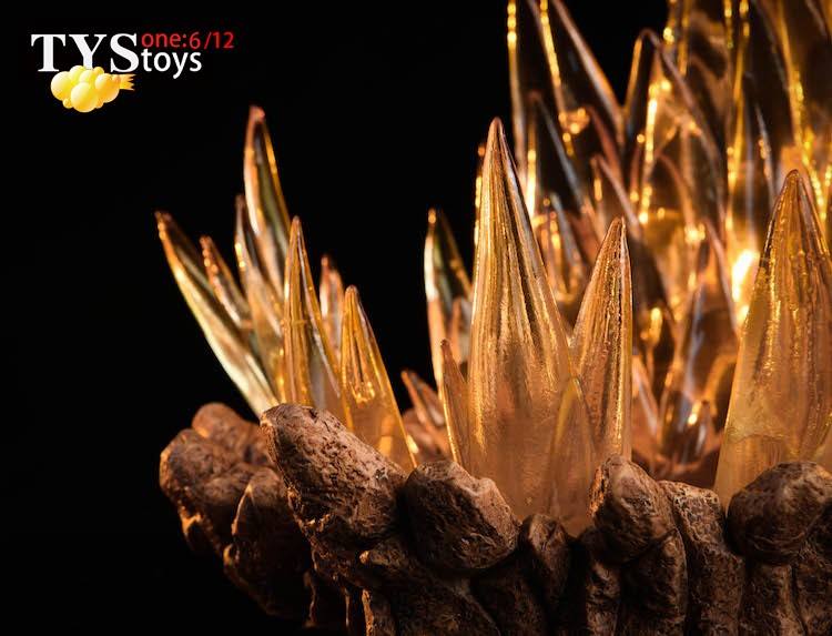 TYSToys Diorama Saiyan Warrior Burst Platform