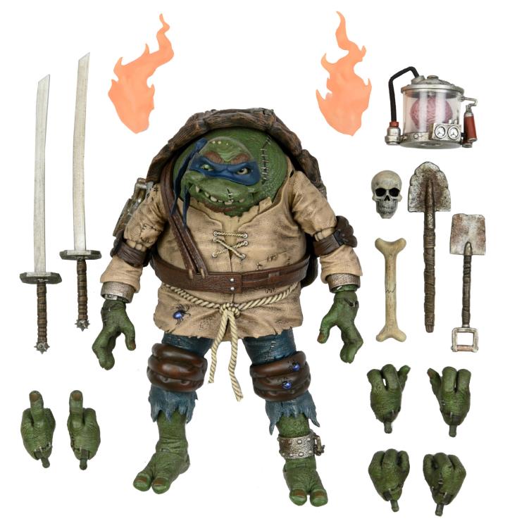 Neca Ultimate Universal Monsters x Teenage Mutant Ninja Turtles Leonardo as Hunchback
