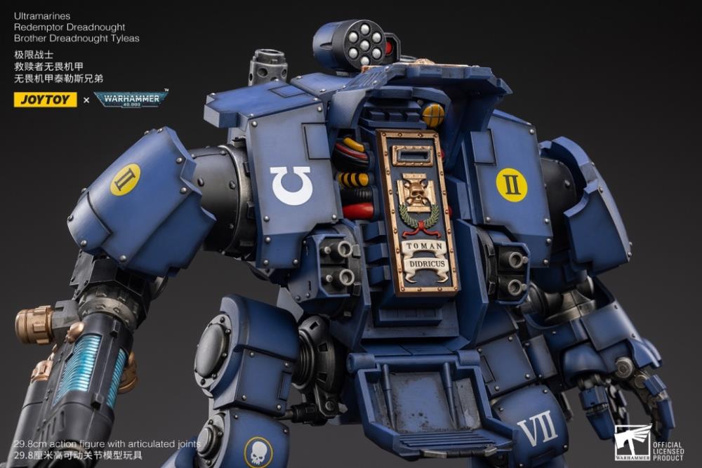 Joytoy 1/18 Warhammer 40k Ultramarines Redemptor Dreadnought Brother Dreadnought Tyleas