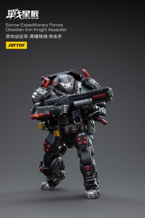 Joytoy 1/18 Battle for the Stars Sorrow Expeditionary Forces Obsidian Iron Knight Assaulter