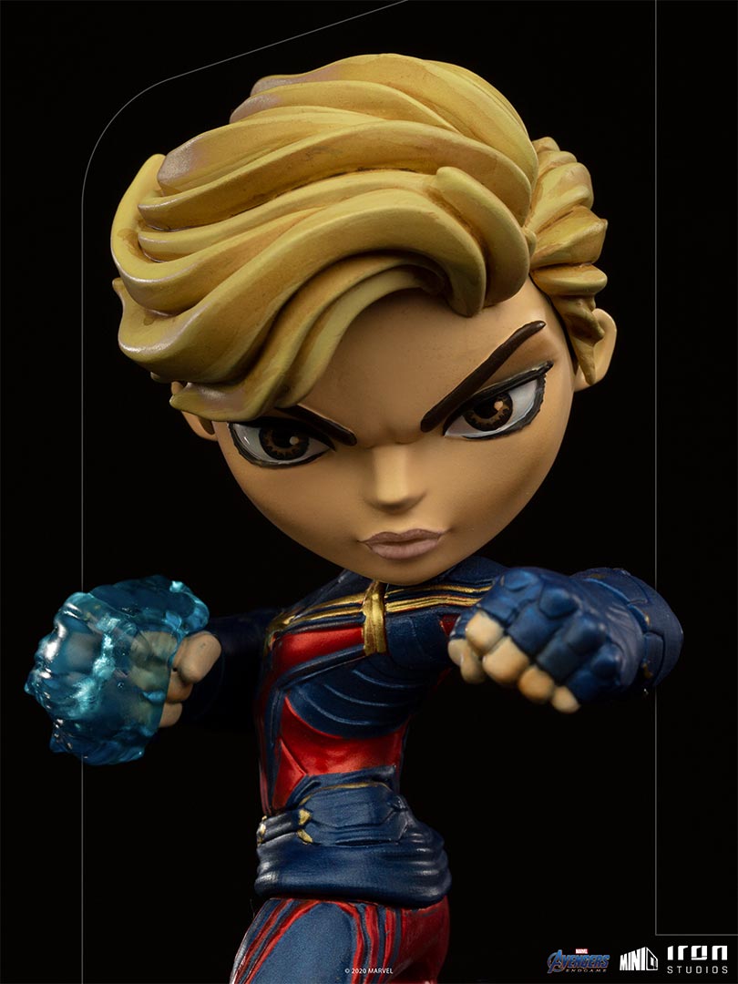 Iron Studios Mini Co Marvel Avengers Endgame Captain Marvel