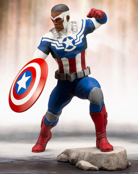 Kotobukiya Artfx+ Marvel Comics Avengers Captain America Sam Wilson