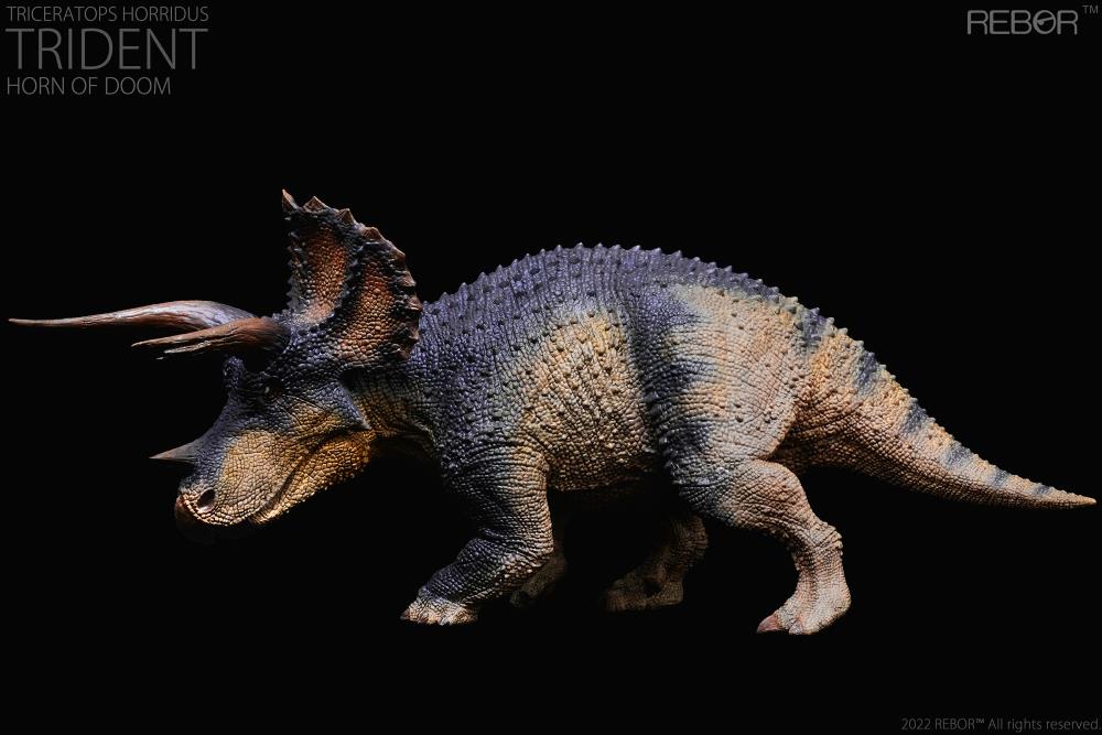 REBOR 1/35 Alpha Male Triceratops horridus Trident (Horn of Doom Ver.)