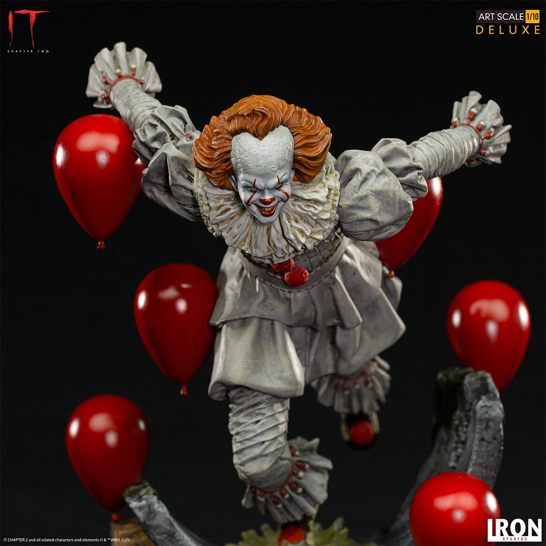 Iron Studios Art Scale 1/10 IT Chapter 2 Pennywise Deluxe