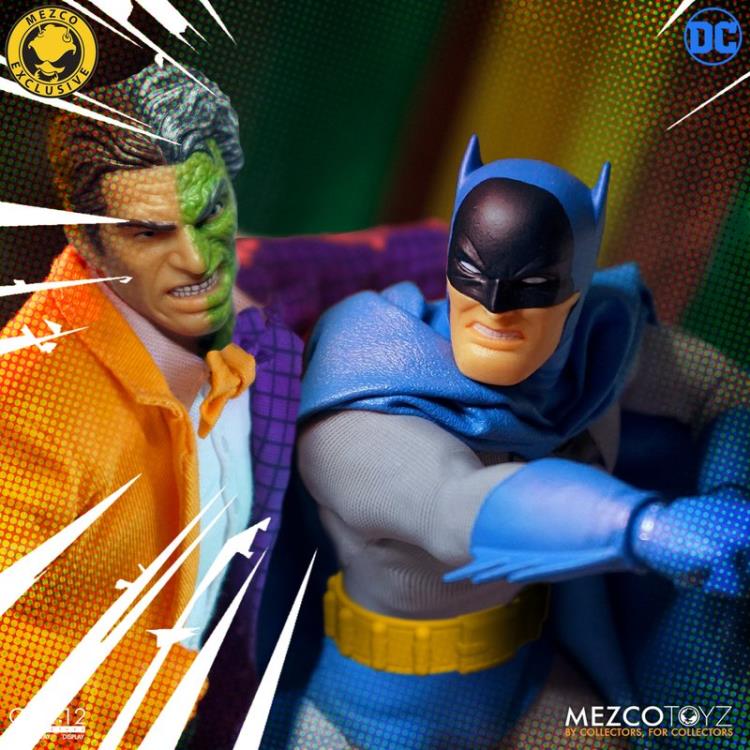 Mezco One:12 Collective DC Golden Age Batman vs Two-Face Boxed Set