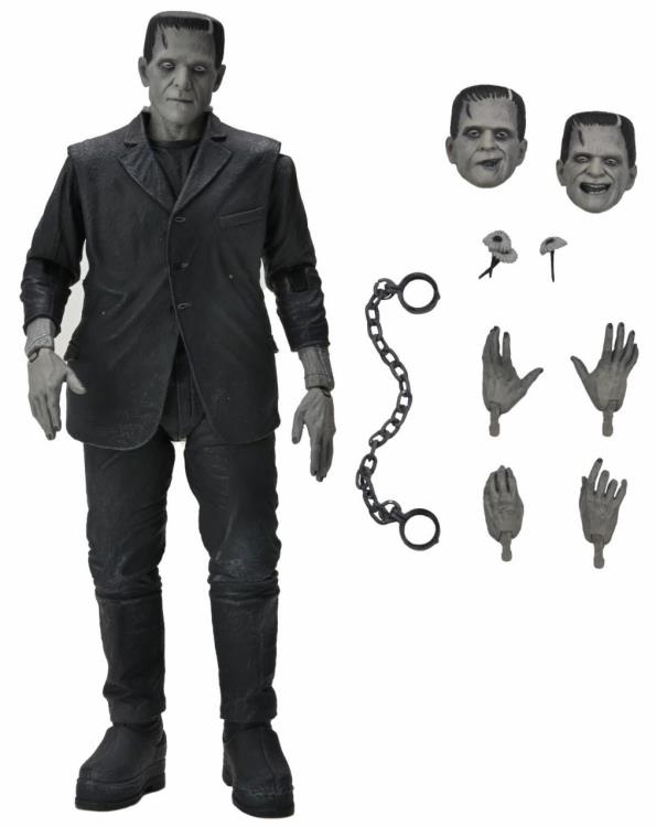 Neca Ultimate Universal Monsters Frankenstein's Monster (Black and White)